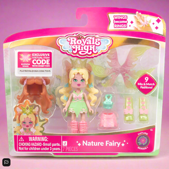 Royale High Deluxe Figure Nature Fairy Fashion Doll