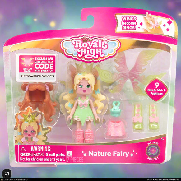 Royale High Deluxe Figure Nature Fairy Fashion Doll