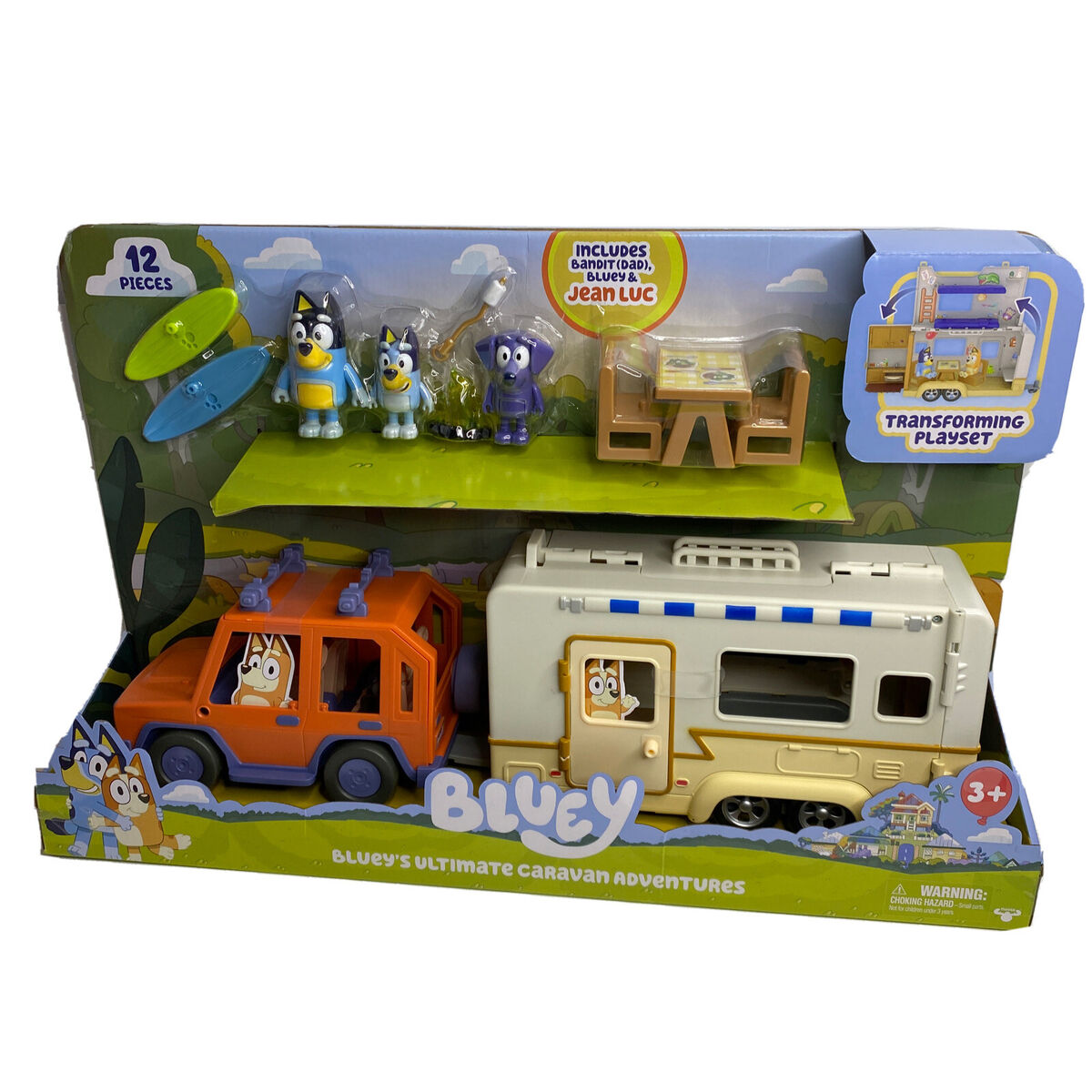 Bluey's Ultimate Caravan Adventures Playset