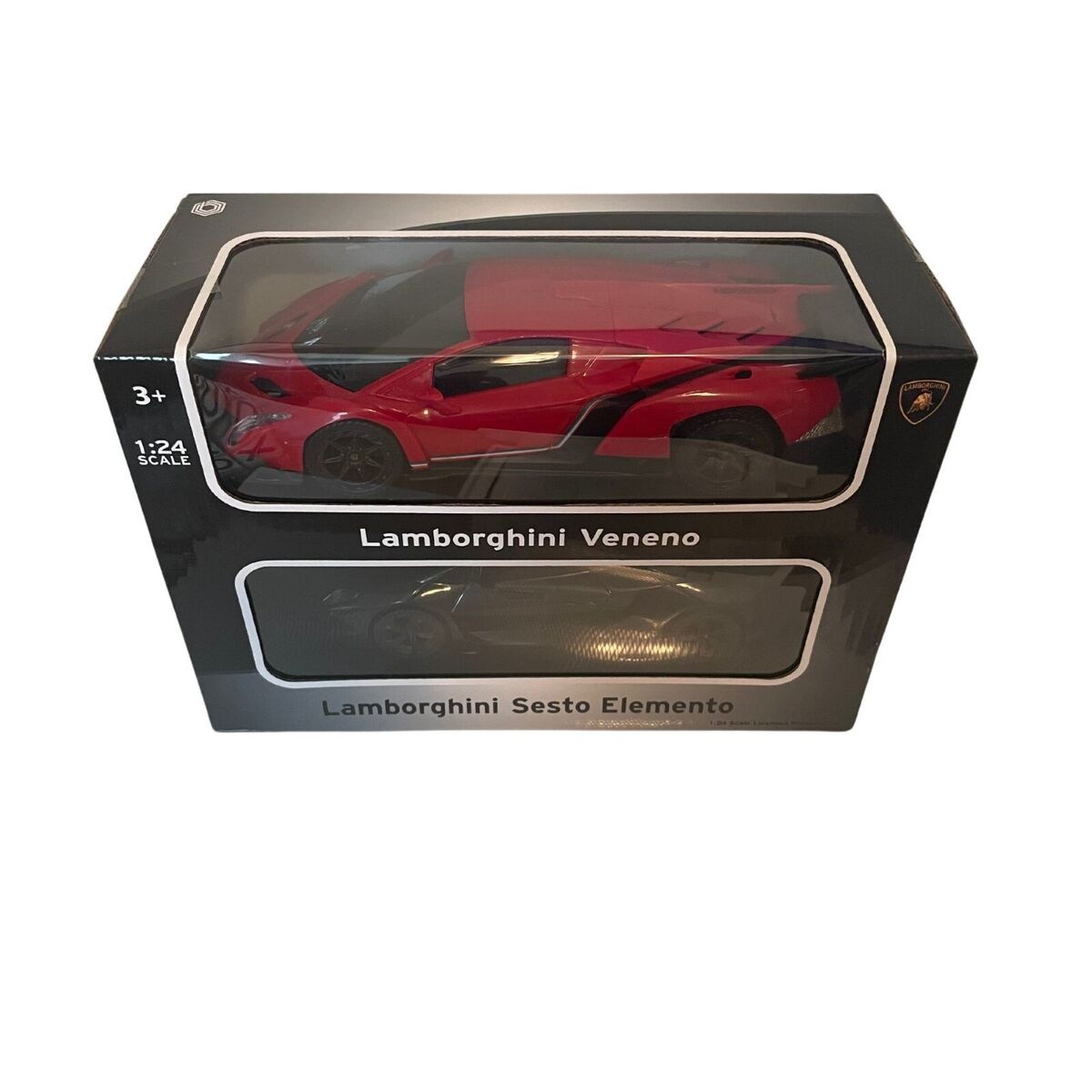 Lamborghini Veneno and Sesto Elemento 1:24 Scale Braha Toy Car 2 Pack