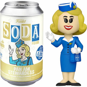 Funko Pop! Vinyl Soda Pan Am Stewardess With Possible Chase Figure