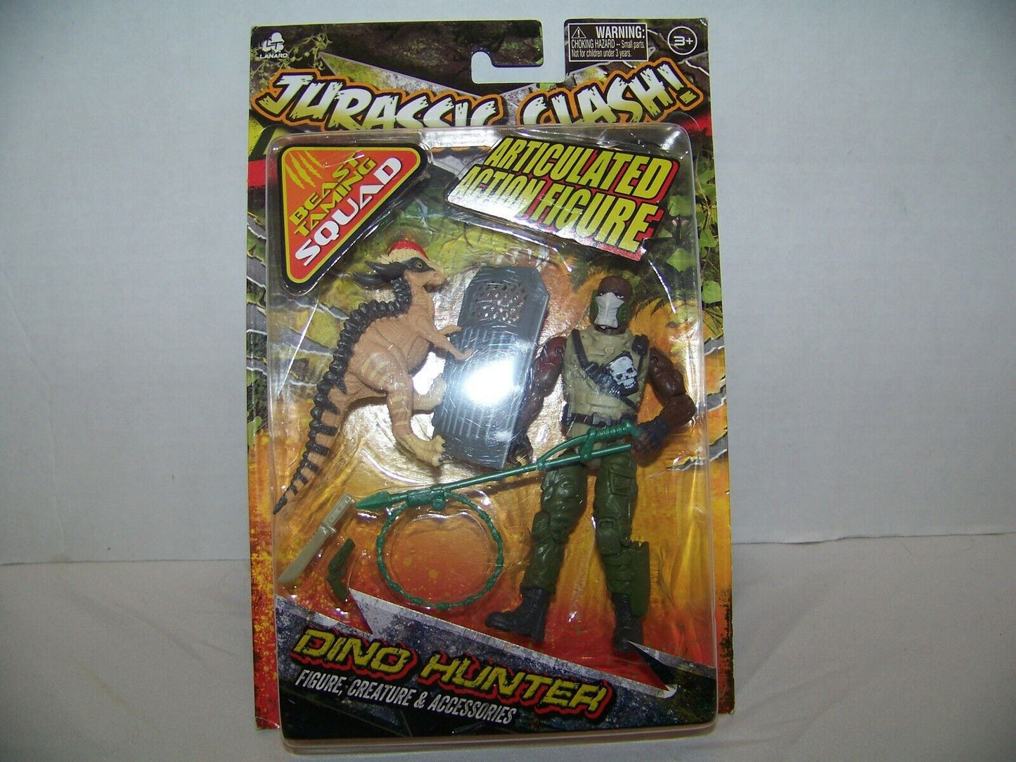 Jurassic Clash Beast Taming Squad Dinosaur Hunter With Dracorex And Accs