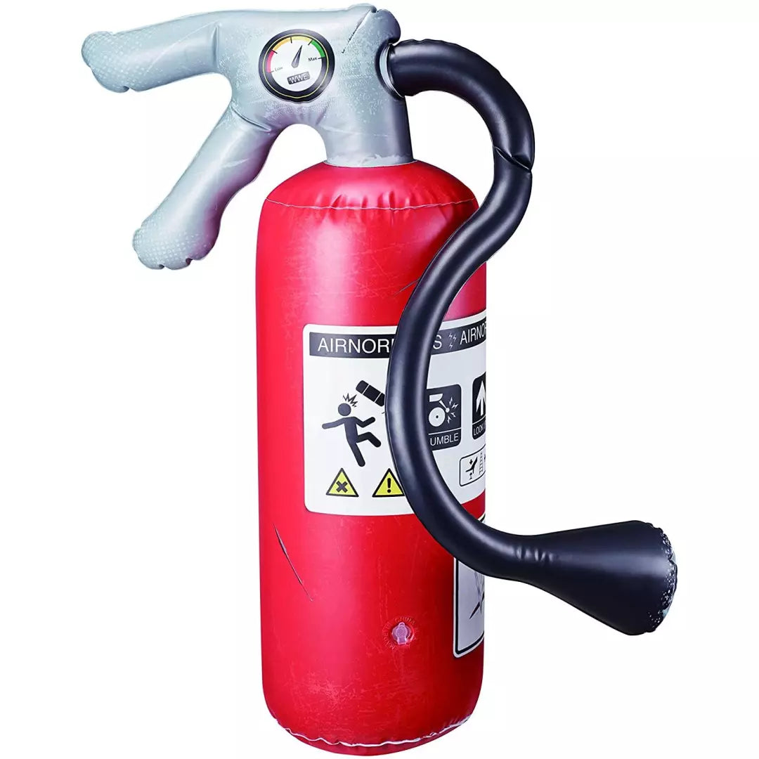 WWE Airnormous Big Bash Prop Inflatable Fire Extinguisher