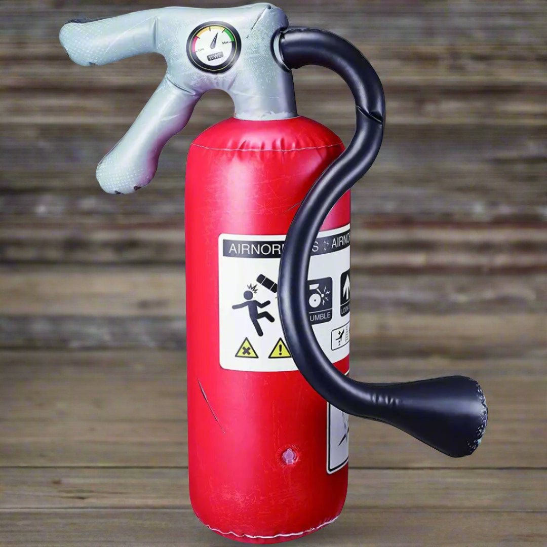 WWE Airnormous Big Bash Prop Inflatable Fire Extinguisher