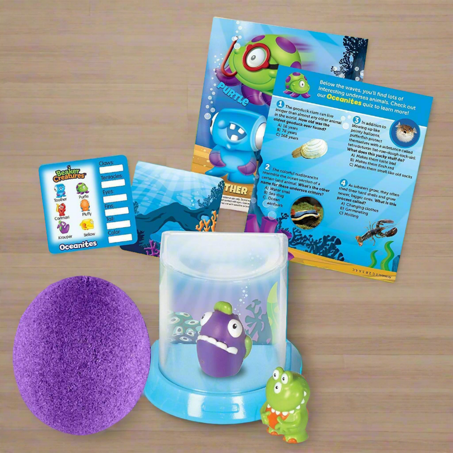 Beaker Creatures 2 Pack With Bio Home Series 1 By Learning Resources Various Styles 1 Supplied