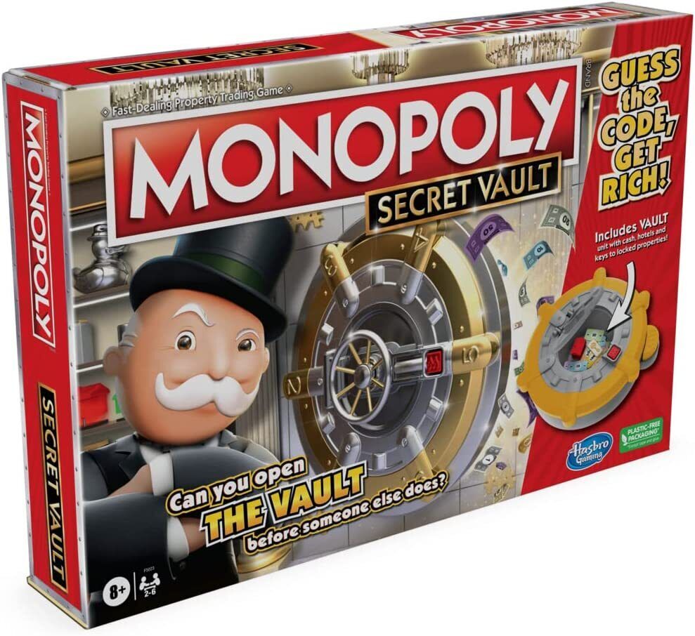 Monopoly Secret Vault Board Game