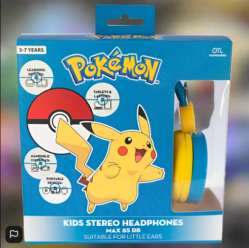 Pokemon Pikachu Core Kids' Headphones