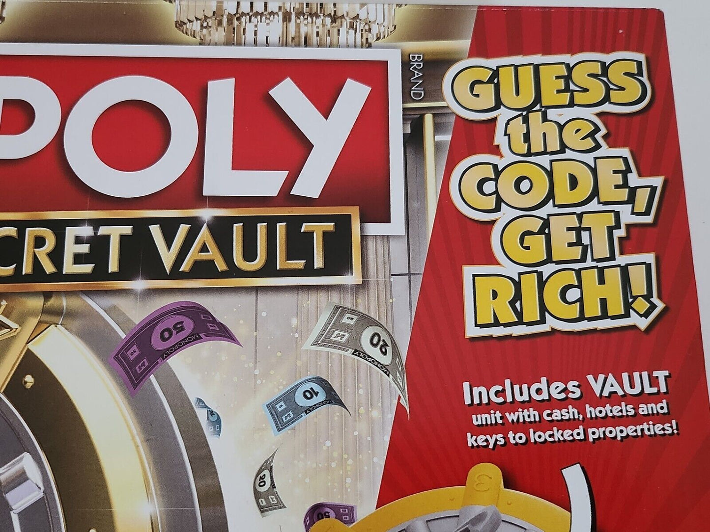 Monopoly Secret Vault Board Game