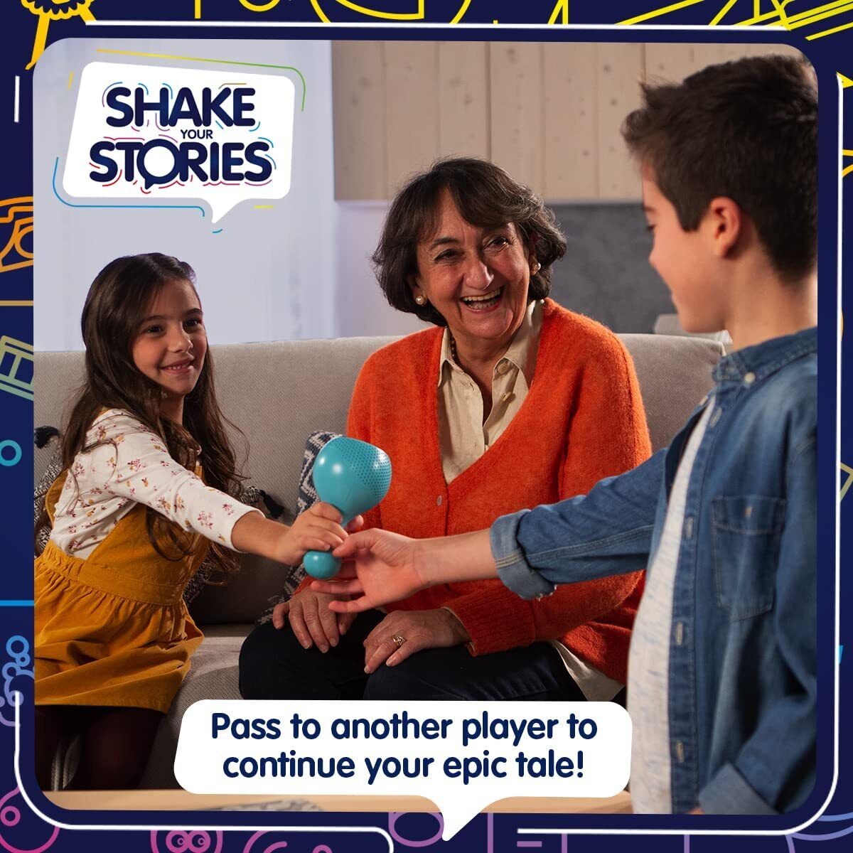 Shake Your Stories Board Family Game By Tomy