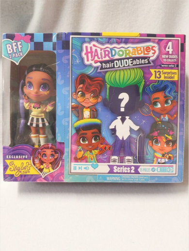 Hairdorables HairDudeAbles Series 2 BFF Pack Skylar Doll