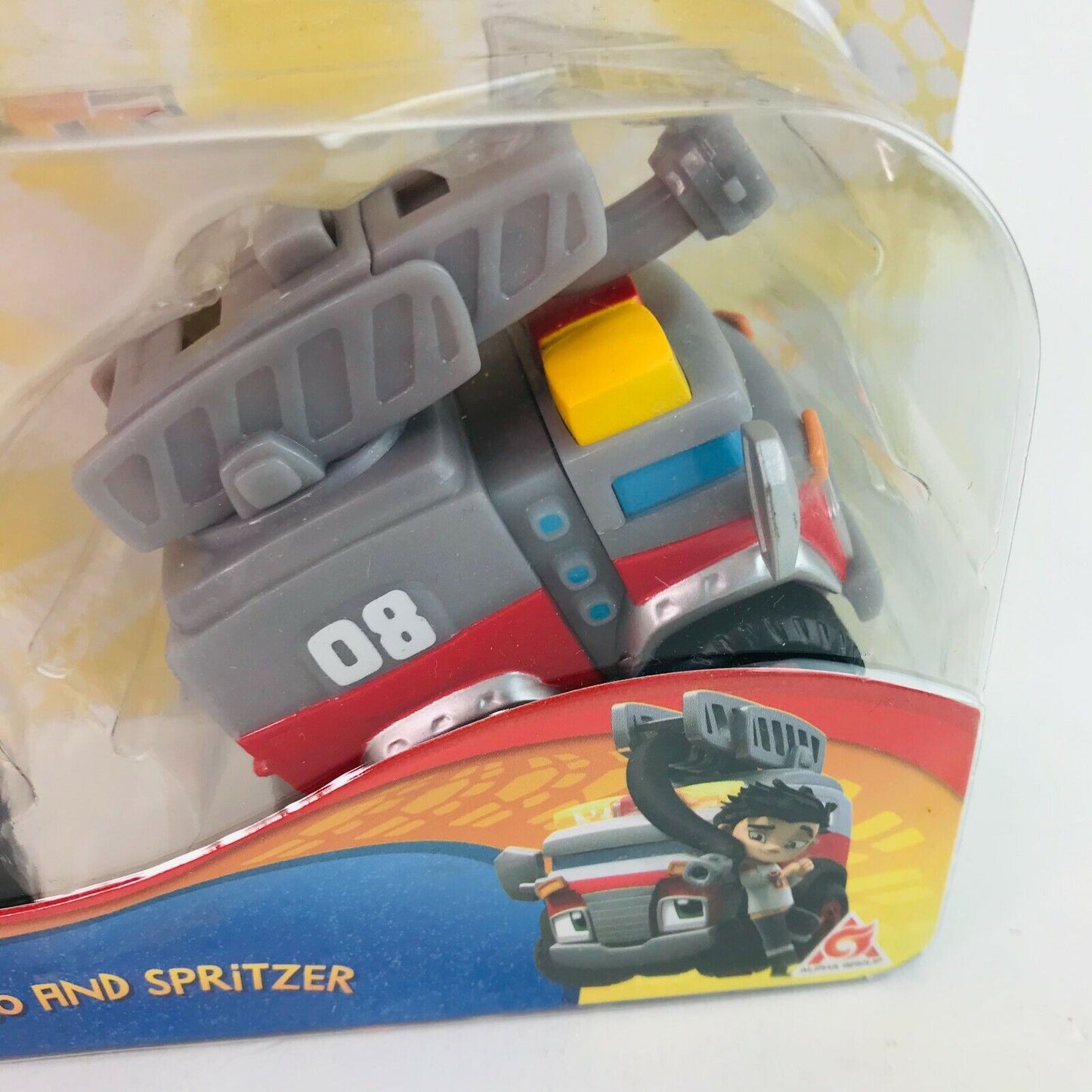 REV & ROLL - Die Cast Toy Vehicle with Bo Figure - Bo and Spritzer