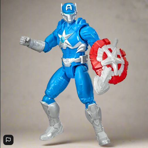 Marvel Avengers Mech Strike Monster Hunters Captain America 15.24cm Figure