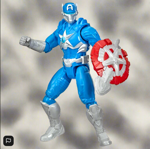 Marvel Avengers Mech Strike Monster Hunters Captain America 15.24cm Figure