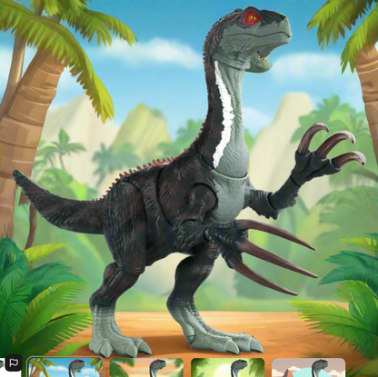 NEW Jurassic World Dominion Sound Slashin’ Therizinosaurus Action Figure - Mattel GWD65