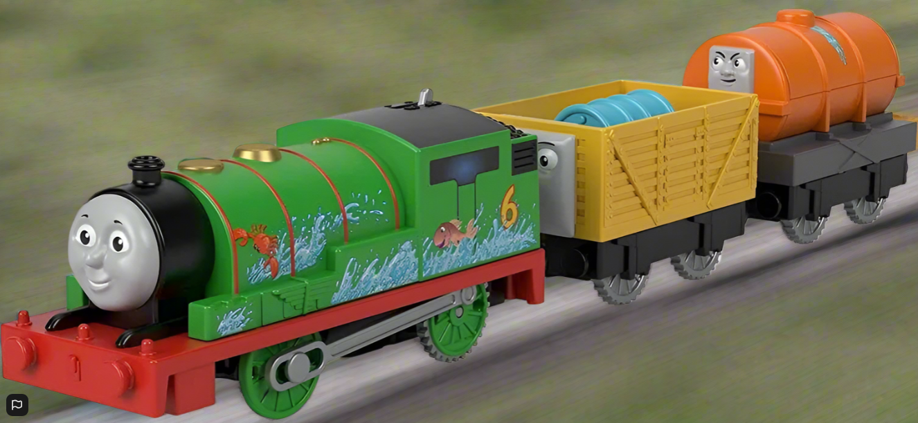 Thomas & Friends Motorized Percy & The Tanker