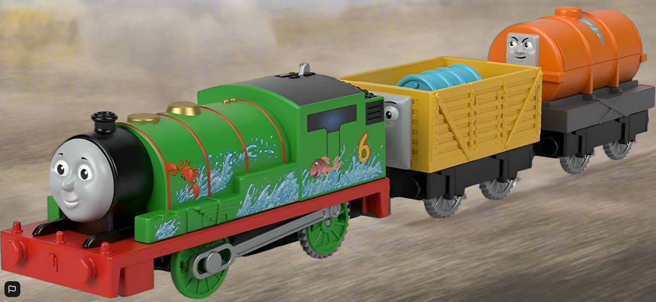 Thomas & Friends Motorized Percy & The Tanker