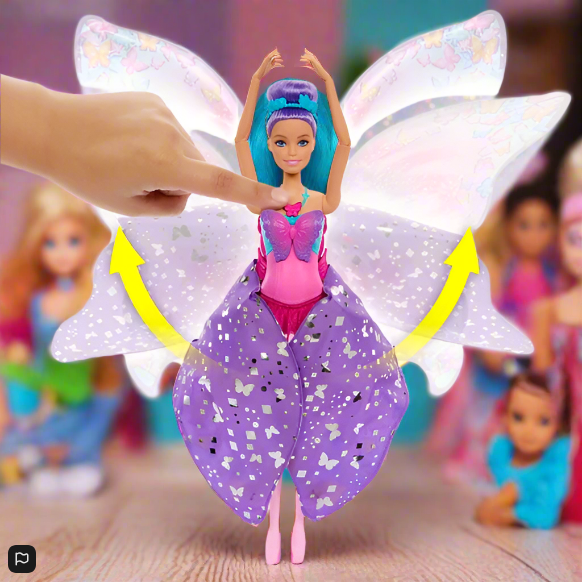 Barbie Dreamtopia Dance and Flutter Butterfly Doll