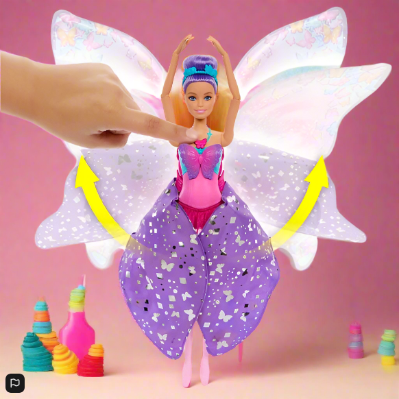 Barbie Dreamtopia Dance and Flutter Butterfly Doll