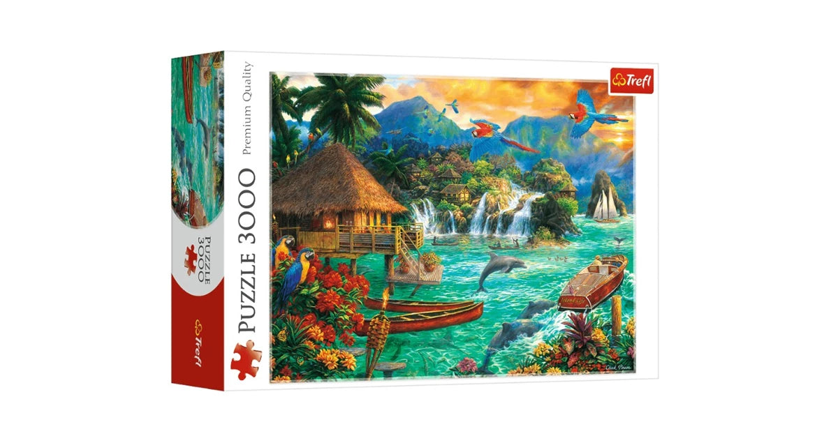 Trefl 3000 Piece Jigsaw Puzzle  Island Life