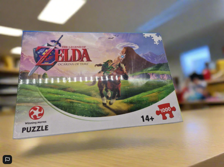 1000dílná skládačka The Legend of Zelda Ocarina of Time