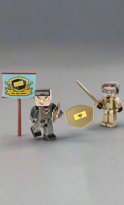 Tube Heroes - Sky Hero - Pack Mini Collectible Action Figure and Accessory