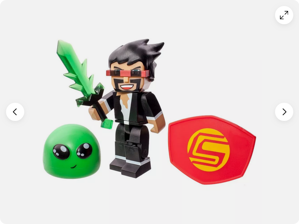 Tube Heroes Gaming CaptainSparklez Action Figure