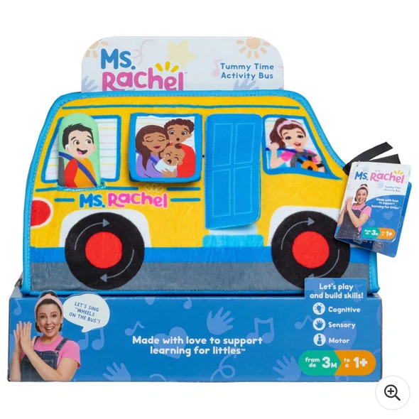 Ms. Rachel Tummy Time Activity Bus