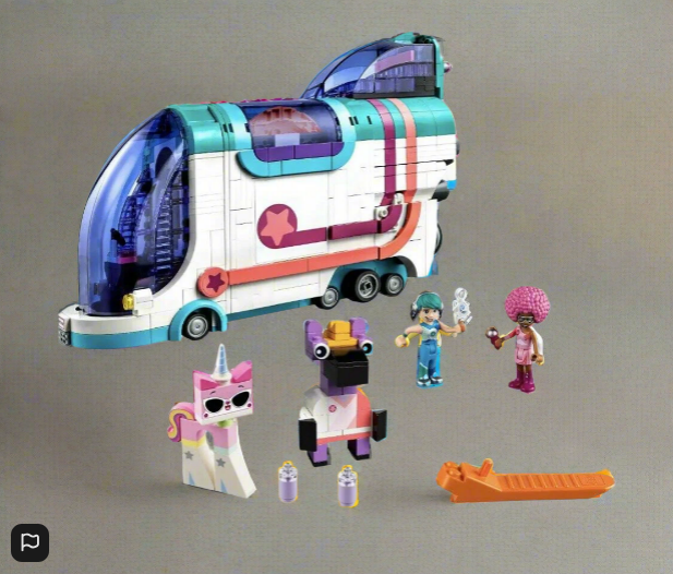 Lego The LEGO Movie 2 Pop-Up Party Bus (70828)