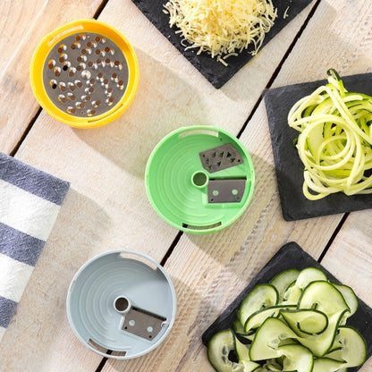InnovaGoods Vegetable Spiral Cutter and Grater with Recipes