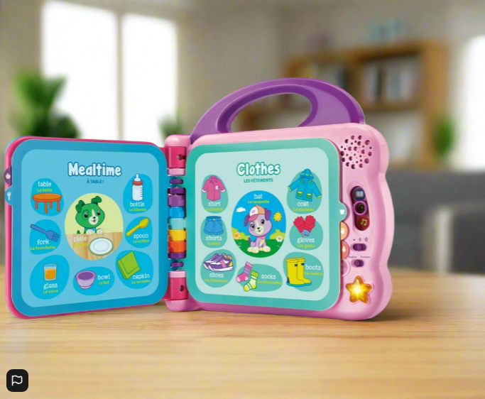 LeapFrog 100 Words Pink Book - Scout and Violet