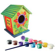 Paint Your Own Birdhouse Creativity Set