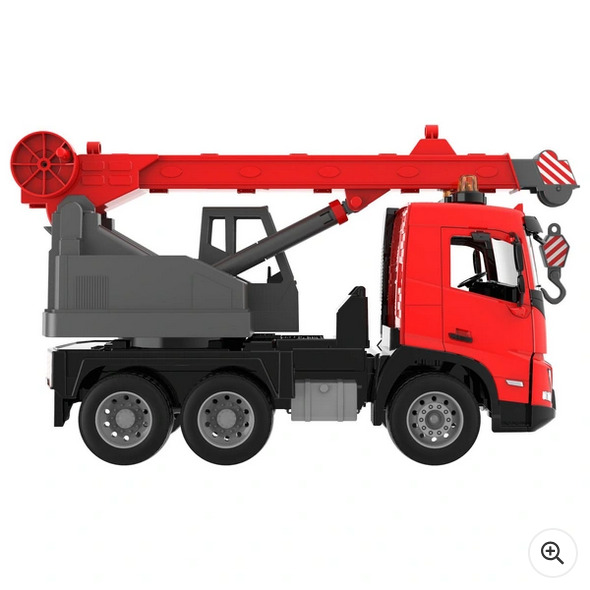 1:20 Volvo Lights and Sounds Manual Crane Truck