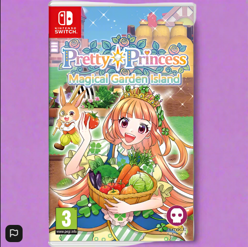 Pretty Princess Magical Garden Island Nintendo Switch Game