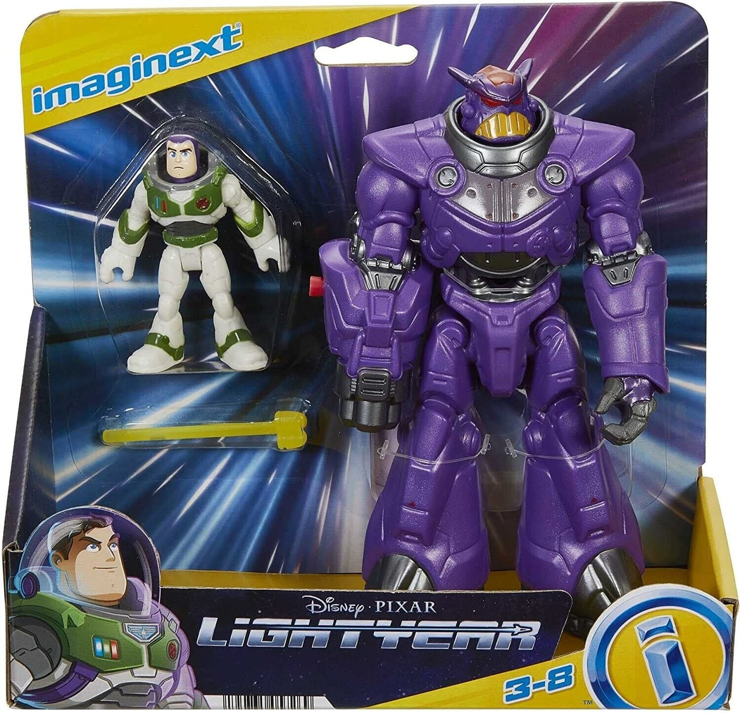 Imaginext Disney Pixar Lightyear: Battle Blast Zurg with Buzz