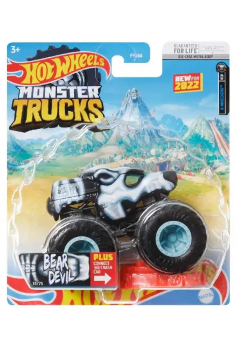 Hot Wheels Monster Truck Bear Devil