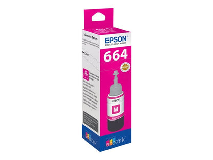 Originální purpurová láhev Epson Ink Refill 664