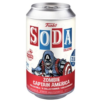 Funko POP! Vinyl Soda: Captain America with Possible Chase Figure