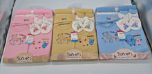 Load image into Gallery viewer, 8 Piece Baby Blanket And Clothing Set Blue Neutral Or Pink