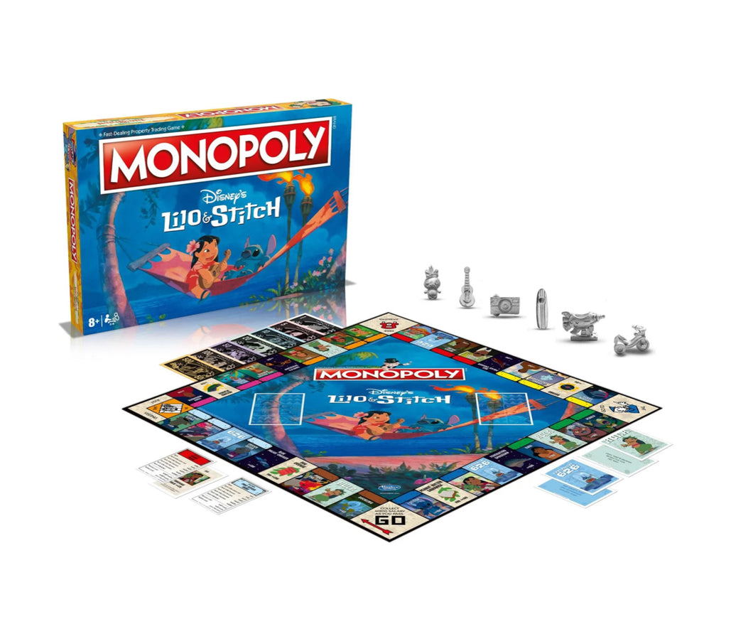 Monopoly Lilo And Stitch Board Game