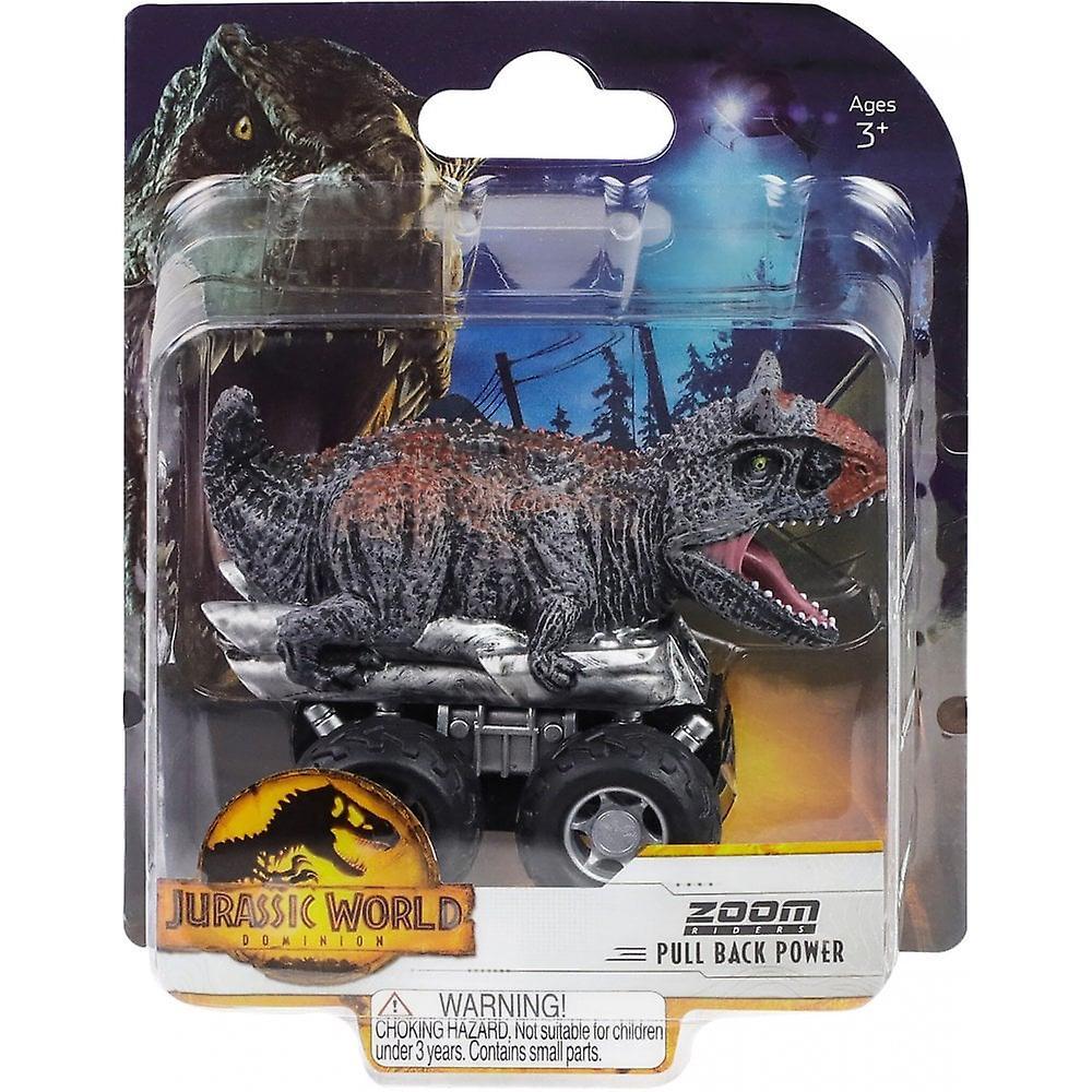 Jurassic World Zoom Riders Pull-Back Powered Car