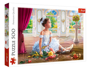 Trefl Little Ballerina 500 dílků puzzle prémiové kvality