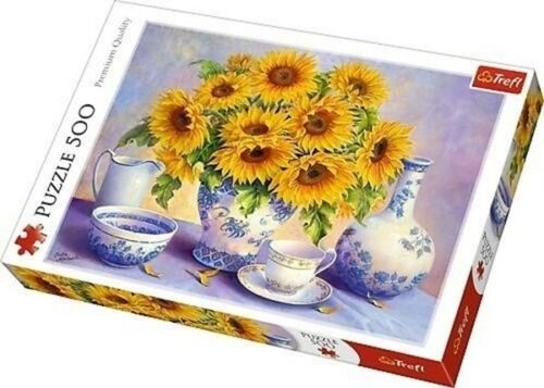 Trefl Sunflowers 500 Pieces puzzle Premium Quality