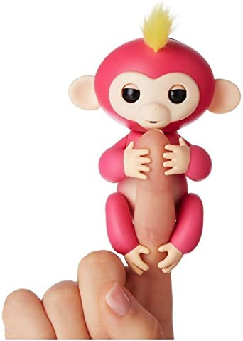 Interactive FingerFun Pink Monkey