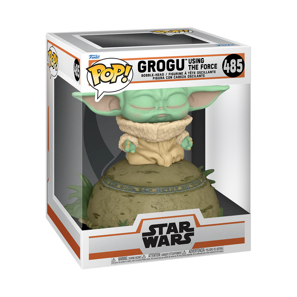 Funko POP!  Star Wars The  Mandalorian- The Child Using the Force (lights and sounds)