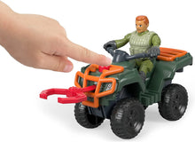 Load image into Gallery viewer, Imaginext Jurassic World, ATV &amp; Technician Action Figure
