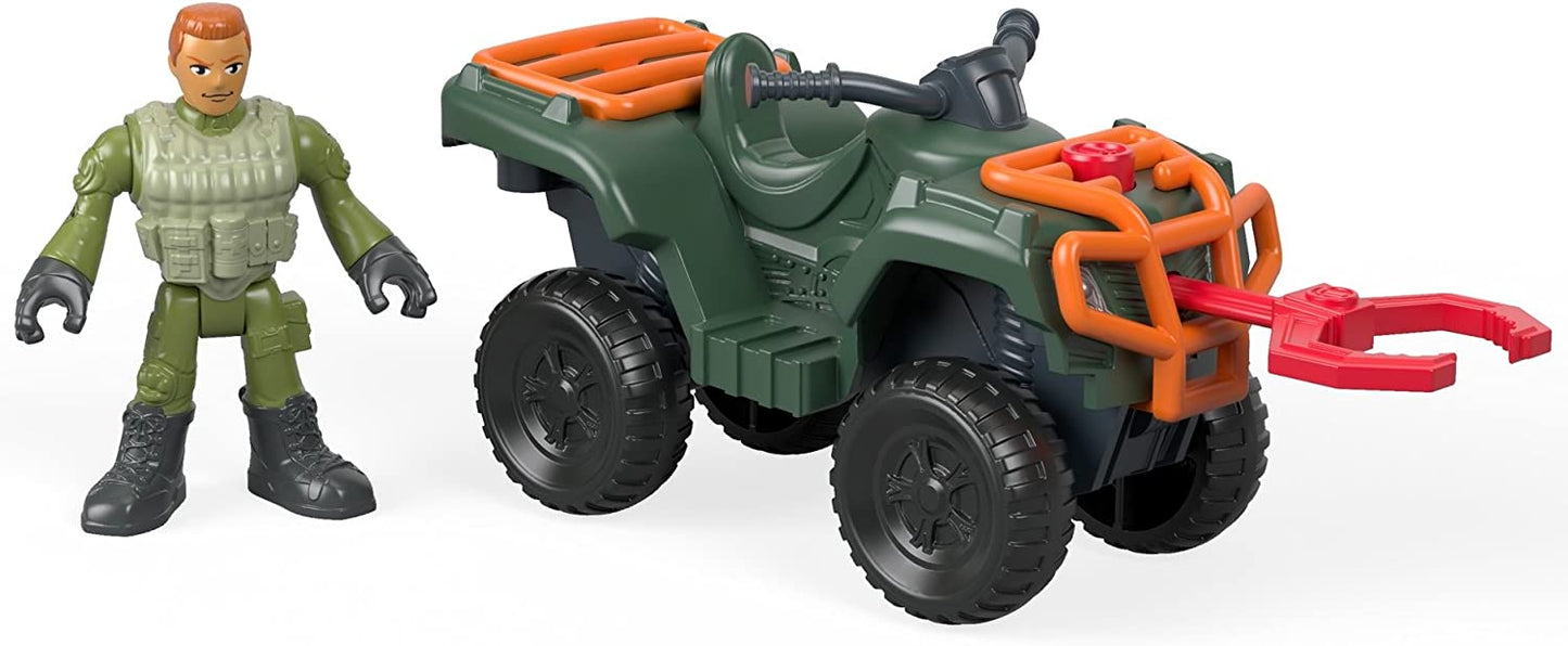 Imaginext Jurassic World, ATV & Technician Action Figure