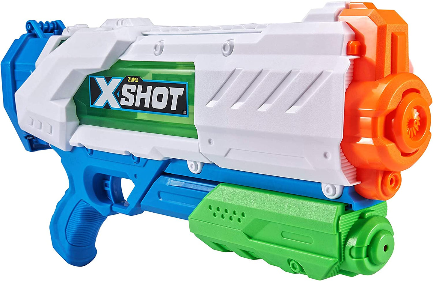 ZURU X-SHOT Warfare Fast-Fill Water Blaster, modrá 