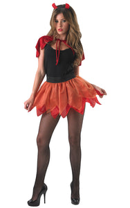 Devil Tutu Set - (Adult Female) One Size