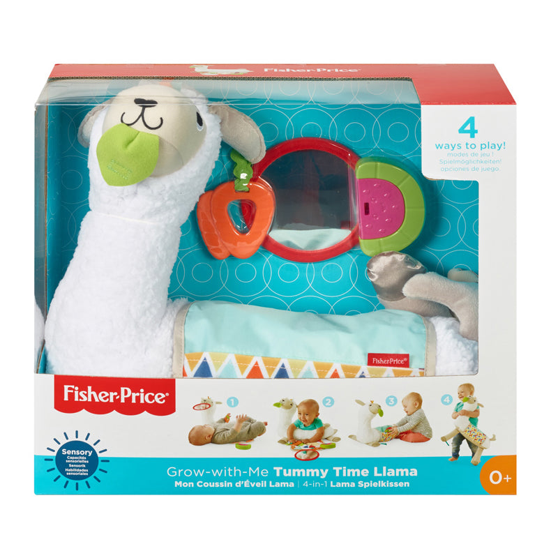 Fisher-Price Grow with Me Tummy Time Llama