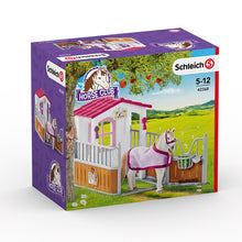 Load image into Gallery viewer, Schleich Horse Stall With Lusitano Mare No 42368